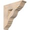 Ekena Millwork Funston Traditional Smooth Bracket, Douglas Fir, 5 1/2"W x 22"D x 22"H BKT06X22X22FST01SDF - alternate 1